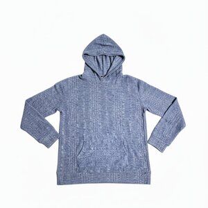 Freely Girls' Pullover Hoodie Lightweight Blue NEW